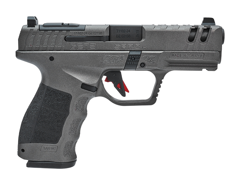 9X19 MM SARSILMAZ SAR9 C GEN3 P PLATINUM TABANCA