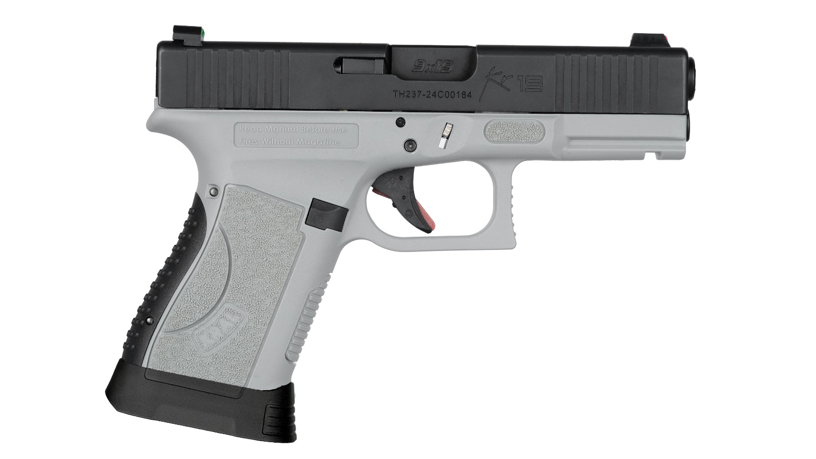 9X19 MM KRAL ARMS KR 19 SILVER TABANCA