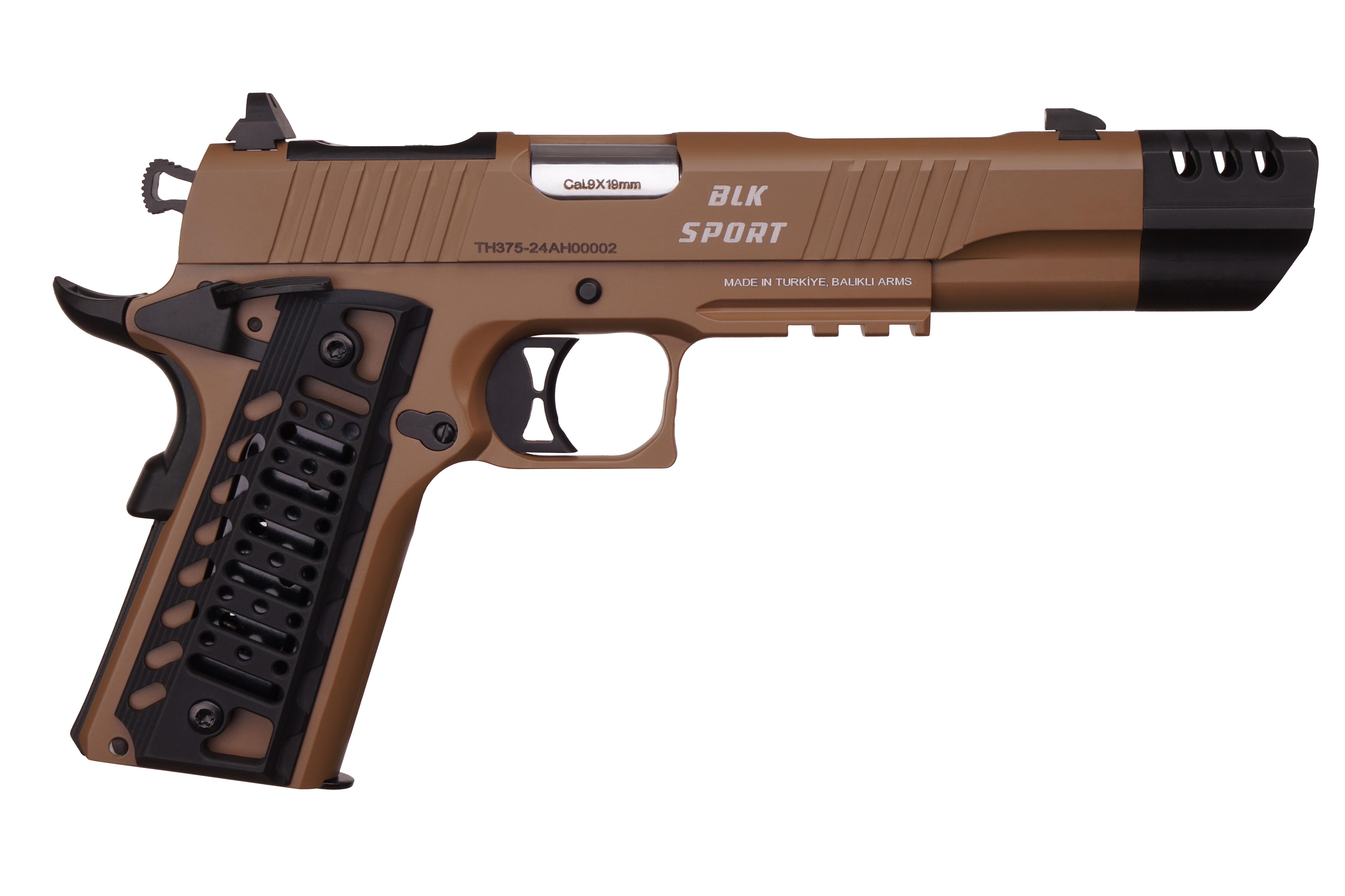 9X19 MM BALIKLI BLK SPORT TABA TABANCA