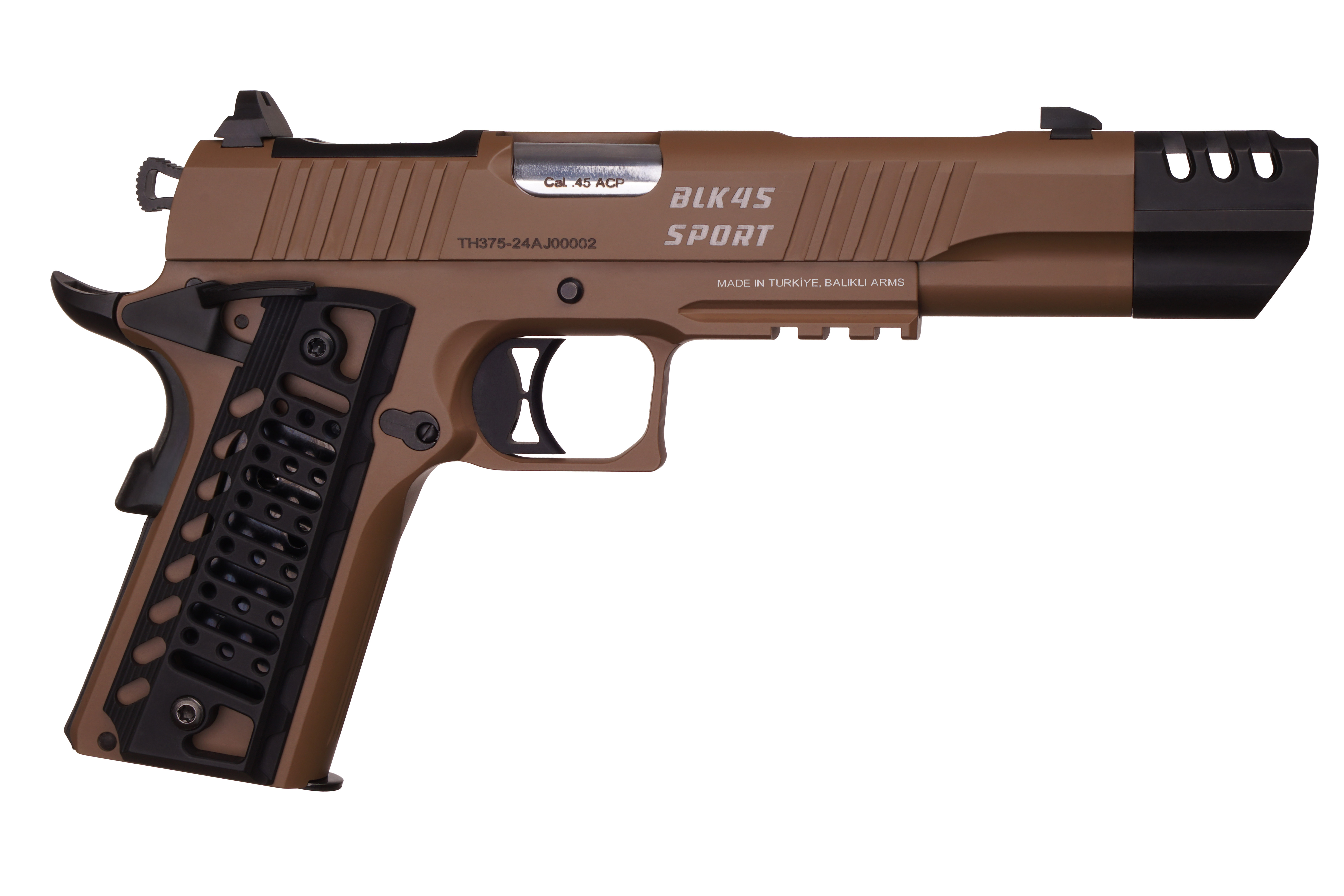 45 ACP BALIKLI BLK45 SPORT TABA TABANCA