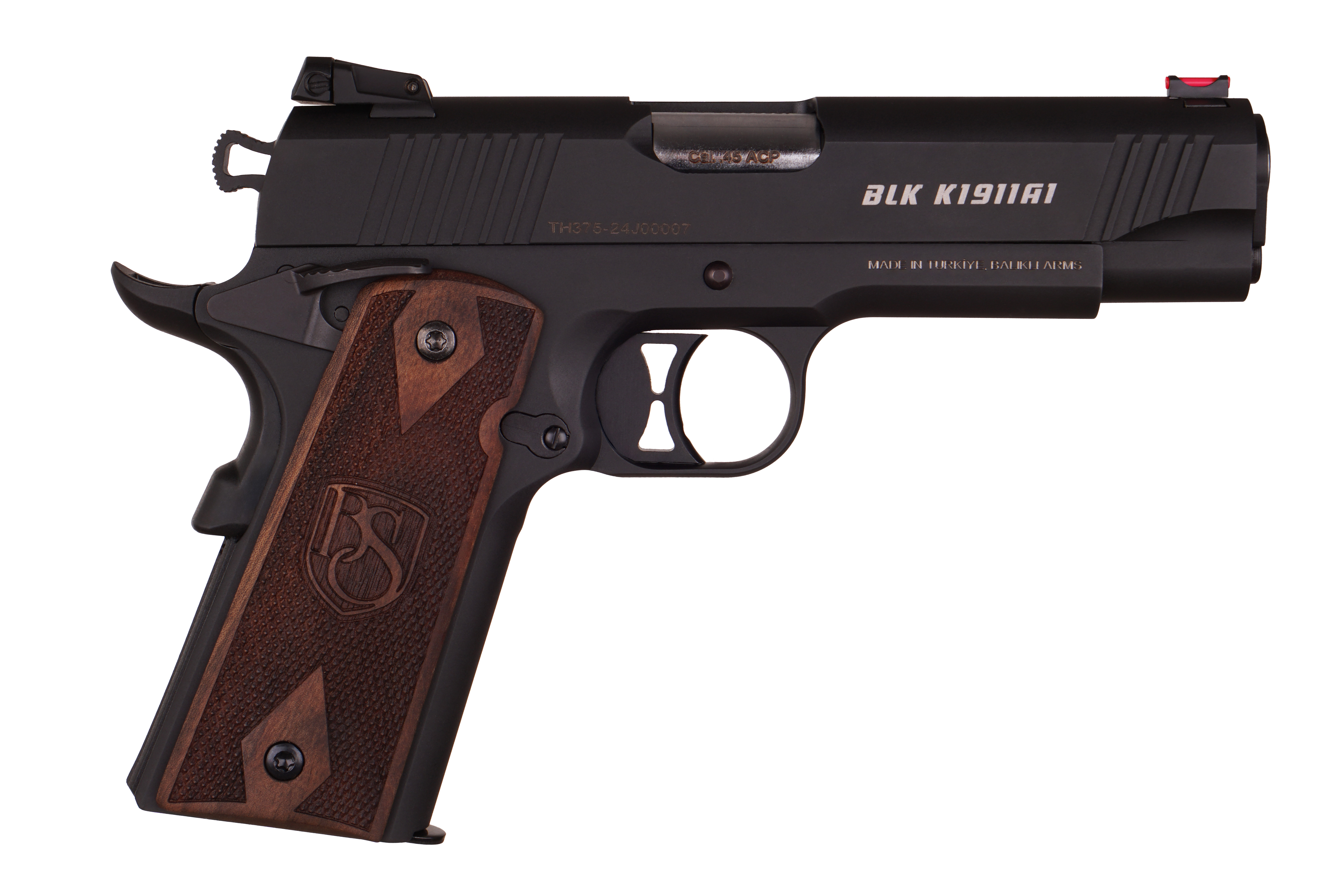 45 ACP. BALIKLI BLK K1911A1 MAT SİYAH TABANCA