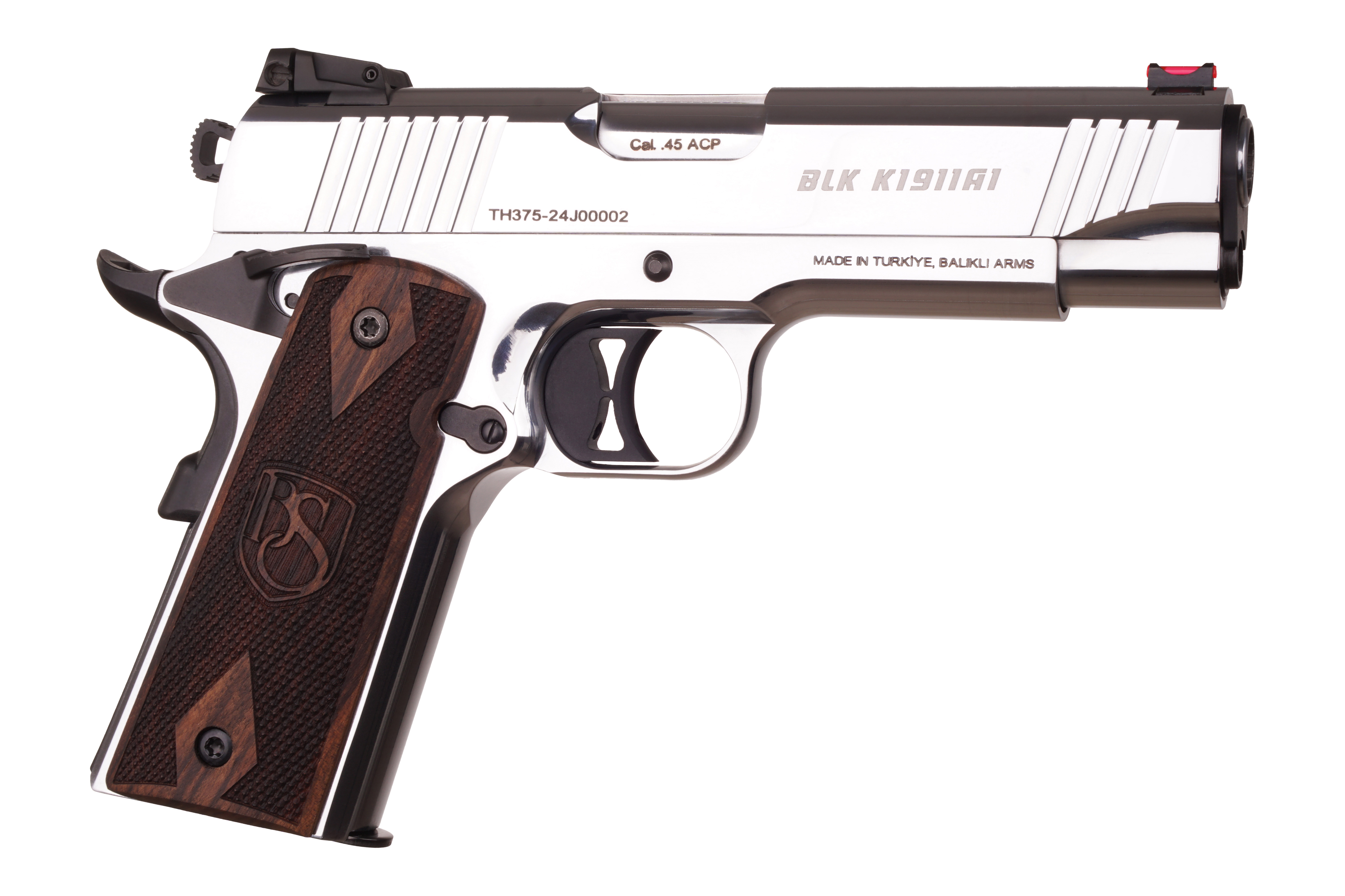 45 ACP. BALIKLI BLK K1911A1 BEYAZ TABANCA