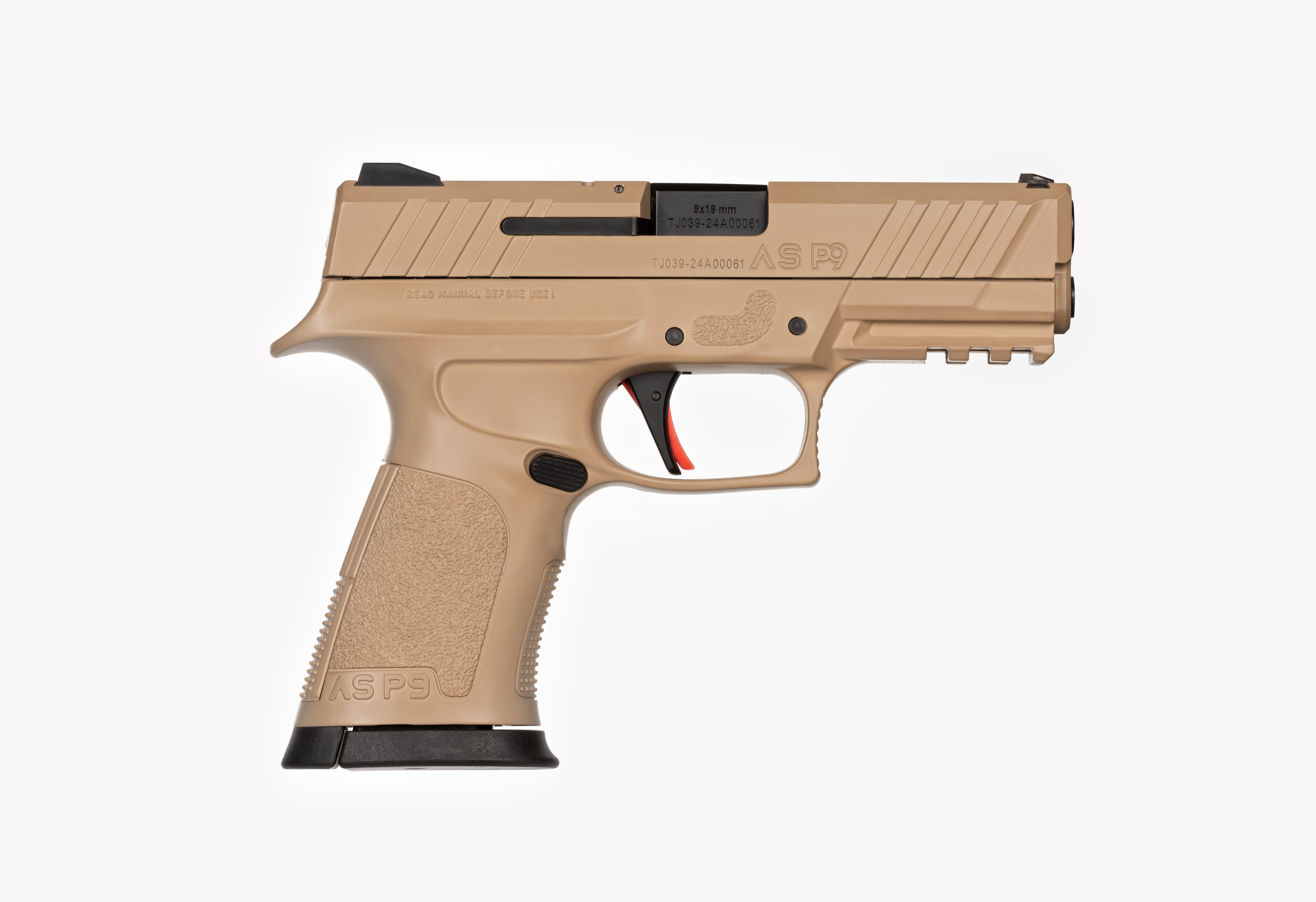 9X19 MM ASELKON AS P9 YELLOW TABANCA