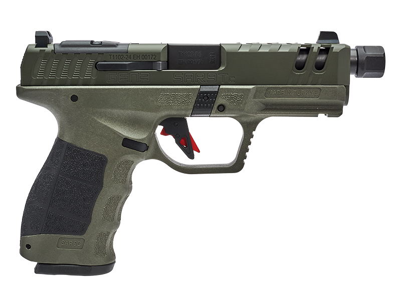 9X19 MM SARSILMAZ SAR9 T C GEN3 HAKİ TABANCA