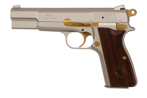 9X19 MM TİSAŞ-ZİG 14 NİKEL PRÇ.ALT.TABANCA