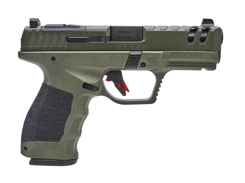 9X19 MM SARSILMAZ SAR9 C GEN3 HAKİ TAB.